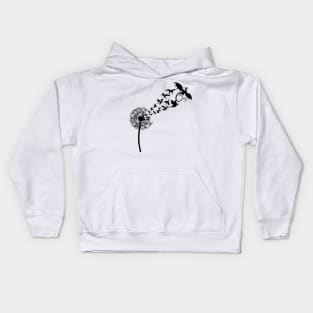 Dandelion Dragons Soar Free Kids Hoodie